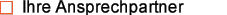 Ihre Ansprechpartner